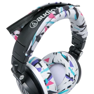 BandZ V2 - Headband Cover for Audio Technica ATH M50X & M50XBT Made by Wicked Cushions Also fits ATH M50, M40X & More, Machine Washable, No More Flaking Leather 90's White BandZ V2 - Headband Cover for Audio Technica ATH M50X & M50XBT Made by Wicked Cushions Also fits ATH M50, M40X & More, Machine Washable, No More Flaking Leather 90's White
