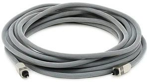 102766 Premium S/PDIF (Toslink) Digital Optical Audio Cable - Silver - 25ft Heavy Duty Mesh Jacket, Metal Connector Heads, For Play Station, Xbox one, Home theater & More,Black 102766 Premium S/PDIF (Toslink) Digital Optical Audio Cable - Silver - 25ft Heavy Duty Mesh Jacket, Metal Connector Heads, For Play Station, Xbox one, Home theater & More,Black
