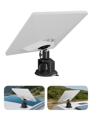 Starlink Mini Suction Cup Mount with Starlink Mini Satellite - 3.5X Stronger Grip, 90mm Vacuum Chamber, Anti-Shake for Car/RV/Window Roof Starlink Mini Suction Cup Mount with Starlink Mini Satellite - 3.5X Stronger Grip, 90mm Vacuum Chamber, Anti-Shake for Car/RV/Window Roof