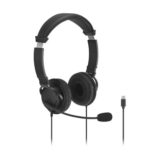 Classic EQ USB-C Headset with Mic and Volume Control, 6 ft (1.8m) Nylon Braided Cord, for School, Kids, Adults, Padded Adjustable Headband, Black (K97464WW) Classic EQ USB-C Headset with Mic and Volume Control, 6 ft (1.8m) Nylon Braided Cord, for School, Kids, Adults, Padded Adjustable Headband, Black (K97464WW)