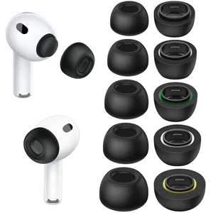 Memory Foam Ear Tips for AirPods Pro 3, Earbuds Replacement Tip 5 Pairs Secure Fit, Comfortable, Better Noise Canceling, Buds Replacement Foam Tip with Portable Storage Box (XXS/XS/S/M/L, 5 Sizes) Memory Foam Ear Tips for AirPods Pro 3, Earbuds Replacement Tip 5 Pairs Secure Fit, Comfortable, Better Noise Canceling, Buds Replacement Foam Tip with Portable Storage Box (XXS/XS/S/M/L, 5 Sizes)