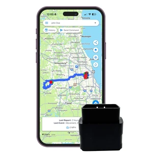 OBD Plug-in Car GPS Tracker - Easy Setup & Alerts Easy Install- Harsh Driving Alerts - Reporting History and more - Extension Cable Included OBD Plug-in Car GPS Tracker - Easy Setup & Alerts Easy Install- Harsh Driving Alerts - Reporting History and more - Extension Cable Included