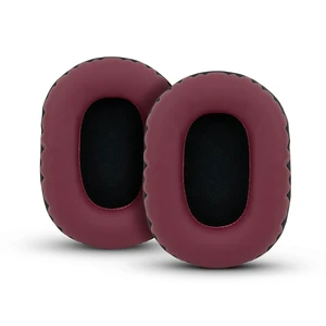 Replacement Earpads for Sony MDR 7506, V6, CD900ST, Memory Foam Ear Pad & Suitable for Other On Ear Headphones, Dark Red Replacement Earpads for Sony MDR 7506, V6, CD900ST, Memory Foam Ear Pad & Suitable for Other On Ear Headphones, Dark Red