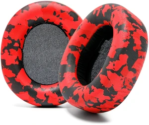 PadZ Nova Pro Wireless - Earpads for Arctis Nova Pro Wireless Made by Wicked Cushions Also fits SteelSeries Nova Elite and Nova Pro Omni, Extra Thick and Comfortable Red Camo PadZ Nova Pro Wireless - Earpads for Arctis Nova Pro Wireless Made by Wicked Cushions Also fits SteelSeries Nova Elite and Nova Pro Omni, Extra Thick and Comfortable Red Camo