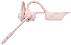 Open Ear Bluetooth Headphones (Pink) Bluetooth Headphones with Noise Cancelling Mic, Wireless Headset with Mic for Work, Workout, Driving, Call Open Ear Bluetooth Headphones (Pink) Bluetooth Headphones with Noise Cancelling Mic, Wireless Headset with Mic for Work, Workout, Driving, Call