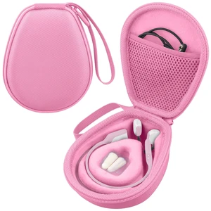Hard Case for SHOKZ OpenRun Pro 2/1/Mini,OpenMove,OpenSwim, Pink Compatible with All Dual-Size SHOKZ Open-Ear Bone Conduction Sport Headphones, Standard And Mini Fit, Custom-Molded Insert Hard Case for SHOKZ OpenRun Pro 2/1/Mini,OpenMove,OpenSwim, Pink Compatible with All Dual-Size SHOKZ Open-Ear Bone Conduction Sport Headphones, Standard And Mini Fit, Custom-Molded Insert
