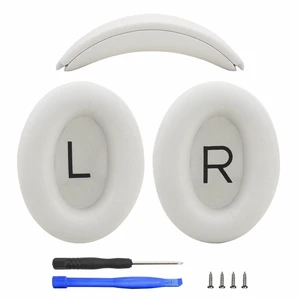 Replacement Earpads and Headband Pad Compatible with Bose QC35 QC45 Waterproof and Sweat-Resistant (Beige) Replacement Earpads and Headband Pad Compatible with Bose QC35 QC45 Waterproof and Sweat-Resistant (Beige)