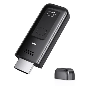 Wireless HDMI Display Dongle Adapter, Portable Receiver Wireless Extender Screen Mirroring Adaptor Casting Device for iPhone/iPad/MacBook to TV/Monitor/Projector, Extender Support AirPlay/Miracast Wireless HDMI Display Dongle Adapter, Portable Receiver Wireless Extender Screen Mirroring Adaptor Casting Device for iPhone/iPad/MacBook to TV/Monitor/Projector, Extender Support AirPlay/Miracast
