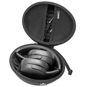 Hard Travel Carrying Case Compatible with Skullcandy Crusher Over-Ear Headphones. (Case Only, Not Include The Device)-Black(Black Lining) Hard Travel Carrying Case Compatible with Skullcandy Crusher Over-Ear Headphones. (Case Only, Not Include The Device)-Black(Black Lining)