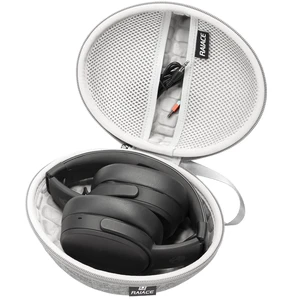 Hard Travel Carrying Case Compatible with Skullcandy Crusher Over-Ear Headphones. (Case Only, Not Include The Device)-Gray(Gray Lining) Hard Travel Carrying Case Compatible with Skullcandy Crusher Over-Ear Headphones. (Case Only, Not Include The Device)-Gray(Gray Lining)