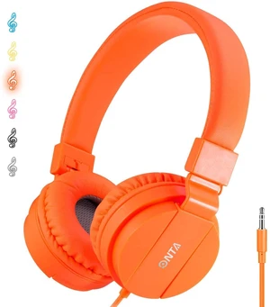 Kids Headphones for Boys Girls - Child Student Headset Wired plug Toddler Earphones School Teen on Ear for Ipad Computer Smart phone Fire Tablet Laptop Plane Travel Game,orange Kids Headphones for Boys Girls - Child Student Headset Wired plug Toddler Earphones School Teen on Ear for Ipad Computer Smart phone Fire Tablet Laptop Plane Travel Game,orange