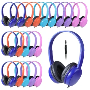 20 Pack Classroom Bulk Headphones for Kids Students Multi Color, Wholesale School Durable Wired Earphones for Teachers Teens Chromebook Computer Laptop(LS30,20 Mixed) 20 Pack Classroom Bulk Headphones for Kids Students Multi Color, Wholesale School Durable Wired Earphones for Teachers Teens Chromebook Computer Laptop(LS30,20 Mixed)