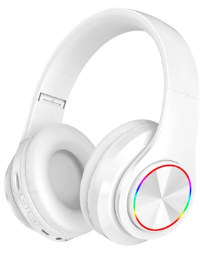 Wireless Bluetooth Headphones-Colorful Light,Stereo Foldable,Bluetooth 5.0,10 m Range,Stereo Surround,Built-in Microphone,Comfortable affixed Ears Wireless Bluetooth Headphones-Colorful Light,Stereo Foldable,Bluetooth 5.0,10 m Range,Stereo Surround,Built-in Microphone,Comfortable affixed Ears