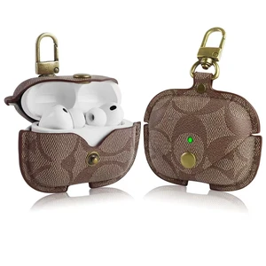 for AirPods Pro 3 Case, Leather Cute Full Body Shockproof Protective Cover for AirPods Pro 3nd Generation Case for Women Men, Drop Protection (D) for AirPods Pro 3 Case, Leather Cute Full Body Shockproof Protective Cover for AirPods Pro 3nd Generation Case for Women Men, Drop Protection (D)
