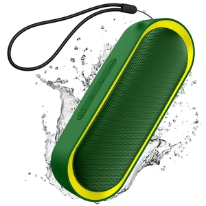 Bluetooth Speakers, Waterproof Portable Speakers with TWS, 24 Playtime, Stereo Sound, Wireless for Home Shower Pool Beach Outdoor (Green) Bluetooth Speakers, Waterproof Portable Speakers with TWS, 24 Playtime, Stereo Sound, Wireless for Home Shower Pool Beach Outdoor (Green)