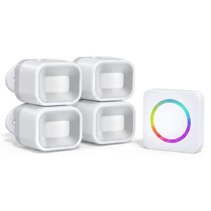 Wireless Driveway Alarm - Motion Sensor Door Chime Motion Detector 58 Melodies & 500FT Range, Business Entry Alert, Elderly Care Wireless Driveway Alarm - Motion Sensor Door Chime Motion Detector 58 Melodies & 500FT Range, Business Entry Alert, Elderly Care