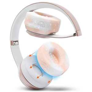 SweatZ Beats Solo - Patented Sweat Covers for Beats Solo 4, 3 & 2 Made by Wicked Cushions Made with Premium Silicone, Sweatproof, Washable & Preserves Comfort Pink Marble SweatZ Beats Solo - Patented Sweat Covers for Beats Solo 4, 3 & 2 Made by Wicked Cushions Made with Premium Silicone, Sweatproof, Washable & Preserves Comfort Pink Marble