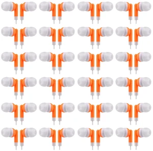 Wholesale Bulk Eearbuds Headphones 100 Pack for Kids,Classroom,Labs,Students and Adults(Orange) Wholesale Bulk Eearbuds Headphones 100 Pack for Kids,Classroom,Labs,Students and Adults(Orange)