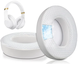 Cooling Earpads for Beats Studio 3 & Studio 2 - White Not Fit Beats (Studio Pro, Monster Studio, Solo On-Ear) Cooling Earpads for Beats Studio 3 & Studio 2 - White Not Fit Beats (Studio Pro, Monster Studio, Solo On-Ear)