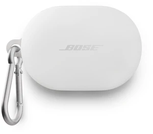 QuietComfort Earbuds Silicone Case Cover, Protective Silicone Exterior, with Aluminum Carabiner for Convenient Carrying, White Smoke QuietComfort Earbuds Silicone Case Cover, Protective Silicone Exterior, with Aluminum Carabiner for Convenient Carrying, White Smoke