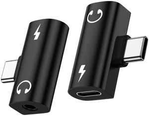 60W 2-in-1 USB C to 3.5mm Aux Adapter & Fast Charger, T-Shape - Black Type C to Headphone Jack Dongle for Google Pixel 10/9/8, iPhone 17/16/15, Samsung S26/S25. Ideal for Gaming & Car Audio 60W 2-in-1 USB C to 3.5mm Aux Adapter & Fast Charger, T-Shape - Black Type C to Headphone Jack Dongle for Google Pixel 10/9/8, iPhone 17/16/15, Samsung S26/S25. Ideal for Gaming & Car Audio