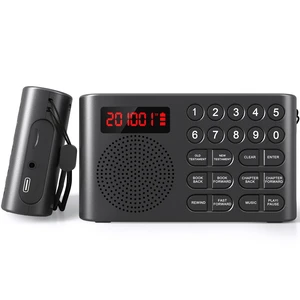 KJV Audio Bible Player for Seniors & Blind, One-Button Play Electronic Audio Bible, King James Version, New & Old Testament, Listen Anytime Anywhere, Durable & Lightweight, Ideal Gift KJV Audio Bible Player for Seniors & Blind, One-Button Play Electronic Audio Bible, King James Version, New & Old Testament, Listen Anytime Anywhere, Durable & Lightweight, Ideal Gift