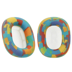 mesh Fabric earpads for airpods max Ear Cushions,Compatible with airpods max Ear Pads(2024 Version),Noise Cancelling, Breathable,Magnetic mounting, not Falling Off (Yellow-Blue) mesh Fabric earpads for airpods max Ear Cushions,Compatible with airpods max Ear Pads(2024 Version),Noise Cancelling, Breathable,Magnetic mounting, not Falling Off (Yellow-Blue)