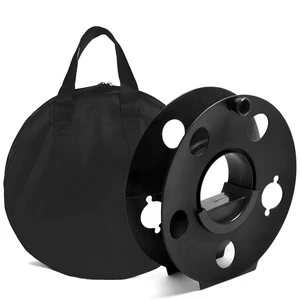 100 ft Cord Storage Reel with Carry Bag and Rotating Handle Center Rotating Handle for Fast, Tangle-Free Winding 100 ft Cord Storage Reel with Carry Bag and Rotating Handle Center Rotating Handle for Fast, Tangle-Free Winding