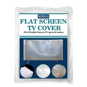 Foam Flat Screen TV Cover Fits Up to 65''W x 36''H, Flat Screen TV Protection During House Moving, Storing, or Home Renovation(2 PACK) Foam Flat Screen TV Cover Fits Up to 65''W x 36''H, Flat Screen TV Protection During House Moving, Storing, or Home Renovation(2 PACK)