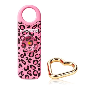 Rechargeable Personal Safety Alarm for Women 130dB Loud Siren & Strobe Light & Low Battery Notice, Emergency Keychain Alarm for Self Defense (Cheetah) Rechargeable Personal Safety Alarm for Women 130dB Loud Siren & Strobe Light & Low Battery Notice, Emergency Keychain Alarm for Self Defense (Cheetah)