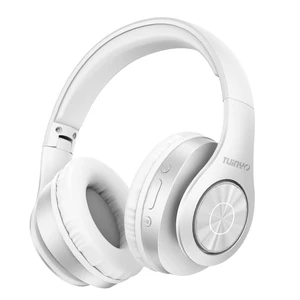 Bluetooth Headphones Wireless, Over Ear Stereo Wireless Headset 40H Playtime with deep bass, Soft Memory-Protein Earmuffs, Built-in Mic Wired Mode PC/Cell Phones/TV-White Bluetooth Headphones Wireless, Over Ear Stereo Wireless Headset 40H Playtime with deep bass, Soft Memory-Protein Earmuffs, Built-in Mic Wired Mode PC/Cell Phones/TV-White