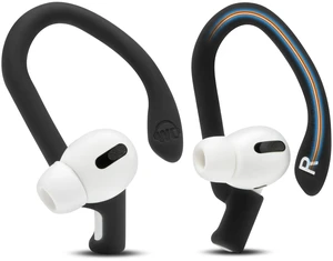 HookZ Pro 3 - Adjustable Ear Hooks for AirPods Pro 3 Made by Wicked Cushions Malleable Core, Custom Fit, Secure & Comfortable, Patent Pending Black HookZ Pro 3 - Adjustable Ear Hooks for AirPods Pro 3 Made by Wicked Cushions Malleable Core, Custom Fit, Secure & Comfortable, Patent Pending Black