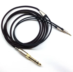 Replacement Cable Compatible with Hifiman HE400S, HE-400I, HE-400iDual 2.5mm Port, HE560, HE-350, HE1000, HE1000 V2 Headphone 3.5mm / 6.35mm to Dual 2.5mm Jack Male Cord 3meter/9ft Replacement Cable Compatible with Hifiman HE400S, HE-400I, HE-400iDual 2.5mm Port, HE560, HE-350, HE1000, HE1000 V2 Headphone 3.5mm / 6.35mm to Dual 2.5mm Jack Male Cord 3meter/9ft