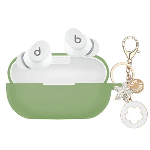 Case Cover Compatible with Beats Solo Buds Earbuds (2024) Soft Silicone Protective Skin with Bling Keychain Accessories for Women Girl (Cactus Green) Case Cover Compatible with Beats Solo Buds Earbuds (2024) Soft Silicone Protective Skin with Bling Keychain Accessories for Women Girl (Cactus Green)
