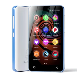 G3 MP3 Player with Bluetooth and WiFi, 160G Player with Spotify Music Player with Pandora 4" Touch Screen, Parental Controls for Kids, Android MP4 MP3 with Audible,Spotify Kids (Blue+White) G3 MP3 Player with Bluetooth and WiFi, 160G Player with Spotify Music Player with Pandora 4" Touch Screen, Parental Controls for Kids, Android MP4 MP3 with Audible,Spotify Kids (Blue+White)