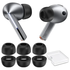 Memory Foam Earbud Tips for Samsung Galaxy Buds4 Pro/Buds3 Pro 3 Pairs Large, Added Storage Box, Ultimate Comfort, Noise Canceling Memory Foam, Anti Slip, Secure Fit, Fits Charging Case Memory Foam Earbud Tips for Samsung Galaxy Buds4 Pro/Buds3 Pro 3 Pairs Large, Added Storage Box, Ultimate Comfort, Noise Canceling Memory Foam, Anti Slip, Secure Fit, Fits Charging Case