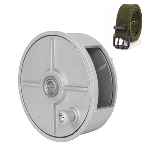 Tie Wire Reel Kit, Aluminum Rewindable Dispenser with Green Work Belt Compatible with 12-18 Gauge Wire, Ambidextrous Design for Left or Right-Handed Use, Ideal for Rebar Tying and Construction Tie Wire Reel Kit, Aluminum Rewindable Dispenser with Green Work Belt Compatible with 12-18 Gauge Wire, Ambidextrous Design for Left or Right-Handed Use, Ideal for Rebar Tying and Construction