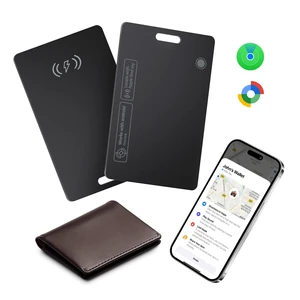 Wallet Tracker Card for Apple & Android - 2 Pack Find My Wallet Tracker Card for Luggage, ID Card, Passport - Rechargeable Works with Apple Find My & Google's Find Hub Wallet Tracker Card for Apple & Android - 2 Pack Find My Wallet Tracker Card for Luggage, ID Card, Passport - Rechargeable Works with Apple Find My & Google's Find Hub
