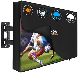 Outdoor TV Cover 48 to 50 Inch - 600D Waterproof Weatherproof TV Protector with Zipper for 48-50 Inch Flat Screen TVs, Heavy Duty Enclosure for Outside Use Outdoor TV Cover 48 to 50 Inch - 600D Waterproof Weatherproof TV Protector with Zipper for 48-50 Inch Flat Screen TVs, Heavy Duty Enclosure for Outside Use