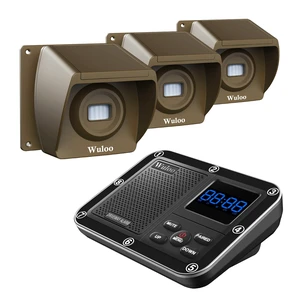 Wireless Driveway Alarm 1800 Feet Long Range Motion Sensor Alert System Driveway Detector for Home with 1800mAh Rechargeable Battery (1&3-Brown) Wireless Driveway Alarm 1800 Feet Long Range Motion Sensor Alert System Driveway Detector for Home with 1800mAh Rechargeable Battery (1&3-Brown)