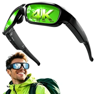 Camera Sunglasses, Camera Glasses 4K for Men, Video Sunglasses New Gadgets 2026, Sports Camera Glasses, Hands-Free Sunglasses Camera for Cycling Hiking, Gafas con Camara de Video 4K Camera Sunglasses, Camera Glasses 4K for Men, Video Sunglasses New Gadgets 2026, Sports Camera Glasses, Hands-Free Sunglasses Camera for Cycling Hiking, Gafas con Camara de Video 4K