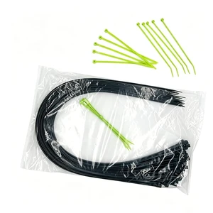 36 Inch Heavy Duty Black Cable Ties 50 Pack, 175 lbs Nylon,10 Bonus 8 Inch Green Zip Ties,UV Resistant Cable Ties 36 Inch Heavy Duty Black Cable Ties 50 Pack, 175 lbs Nylon,10 Bonus 8 Inch Green Zip Ties,UV Resistant Cable Ties