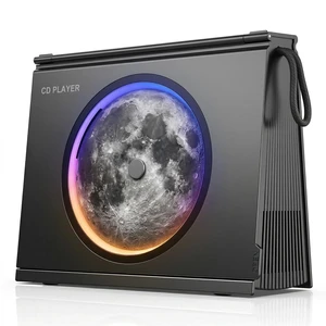 Portable CD Player Bluetooth 5.3, Hi-Fi Speaker,4000mAh Battery Desktop CD music player for home with Light modes, battery level indicator,4000mAh Rechargeable Battery,room decor,Gift Ideas Portable CD Player Bluetooth 5.3, Hi-Fi Speaker,4000mAh Battery Desktop CD music player for home with Light modes, battery level indicator,4000mAh Rechargeable Battery,room decor,Gift Ideas