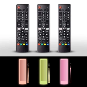 (3+3 Packs) Universal Replacement Remote No Setup Fit LG All TV Remote with Anti-Lost Soft Protective Silicone Cover Yellow & Orange & Pink Compatible with LG All Smart LCD LED HDTV UHD OLED 3D 4K TVs (3+3 Packs) Universal Replacement Remote No Setup Fit LG All TV Remote with Anti-Lost Soft Protective Silicone Cover Yellow & Orange & Pink Compatible with LG All Smart LCD LED HDTV UHD OLED 3D 4K TVs