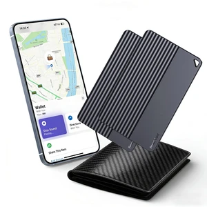 Wallet Tracker Card for Apple Find My, 5-Year Battery Bluetooth Item Finder for iPhone, Slim Smart Tracking Card for Wallet, Luggage, Passport, Purse, Backpack, iOS Only(2-Pack) Wallet Tracker Card for Apple Find My, 5-Year Battery Bluetooth Item Finder for iPhone, Slim Smart Tracking Card for Wallet, Luggage, Passport, Purse, Backpack, iOS Only(2-Pack)