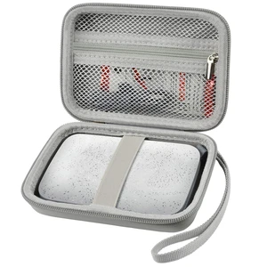 Hard Case for HP Sprocket Portable 2x3, Select and 2nd Edition Grey Organizer, Room for Photo Paper, USB Cable and Small Accessories, School Projects, Parties and Trip - Box Only Hard Case for HP Sprocket Portable 2x3, Select and 2nd Edition Grey Organizer, Room for Photo Paper, USB Cable and Small Accessories, School Projects, Parties and Trip - Box Only