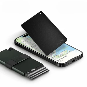 Tracker Card, Wallet Tracker for iPhone & Android, Rechargeable Bluetooth Tracking Card Works with Apple Find My & Google Find Hub, Slim Wallet Locator - Credit Card-Sized Tracker for Wallets Tracker Card, Wallet Tracker for iPhone & Android, Rechargeable Bluetooth Tracking Card Works with Apple Find My & Google Find Hub, Slim Wallet Locator - Credit Card-Sized Tracker for Wallets