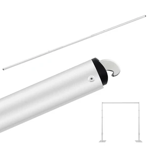 1 Pcs 4-10ft Adjustable Crossbar for Backdrop Stand Double Layer Support Bar Fits Pipe and Drape Systems for Wedding Backdrops, Parties, Photo Booths and Events 1 Pcs 4-10ft Adjustable Crossbar for Backdrop Stand Double Layer Support Bar Fits Pipe and Drape Systems for Wedding Backdrops, Parties, Photo Booths and Events