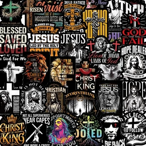 100pcs Jesus Bible Verse Stickers Christian Religious Faith Decals 50Designs,Easy to Peel, Good Adhesive, Vivid Color, Waterproof Vinyl, Bible Study Prayer Board Supplies, Decor Water Bottle 100pcs Jesus Bible Verse Stickers Christian Religious Faith Decals 50Designs,Easy to Peel, Good Adhesive, Vivid Color, Waterproof Vinyl, Bible Study Prayer Board Supplies, Decor Water Bottle