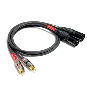 WJSTN RCA to XLR Cable, XLR Male to RCA Male Cable, HiFi Audio Cable, 4N OFC 20AWG Shielded Twisted Pair Oxygen-Free Copper Braid Conductors, 2Pack (2Feet) WJSTN RCA to XLR Cable, XLR Male to RCA Male Cable, HiFi Audio Cable, 4N OFC 20AWG Shielded Twisted Pair Oxygen-Free Copper Braid Conductors, 2Pack (2Feet)
